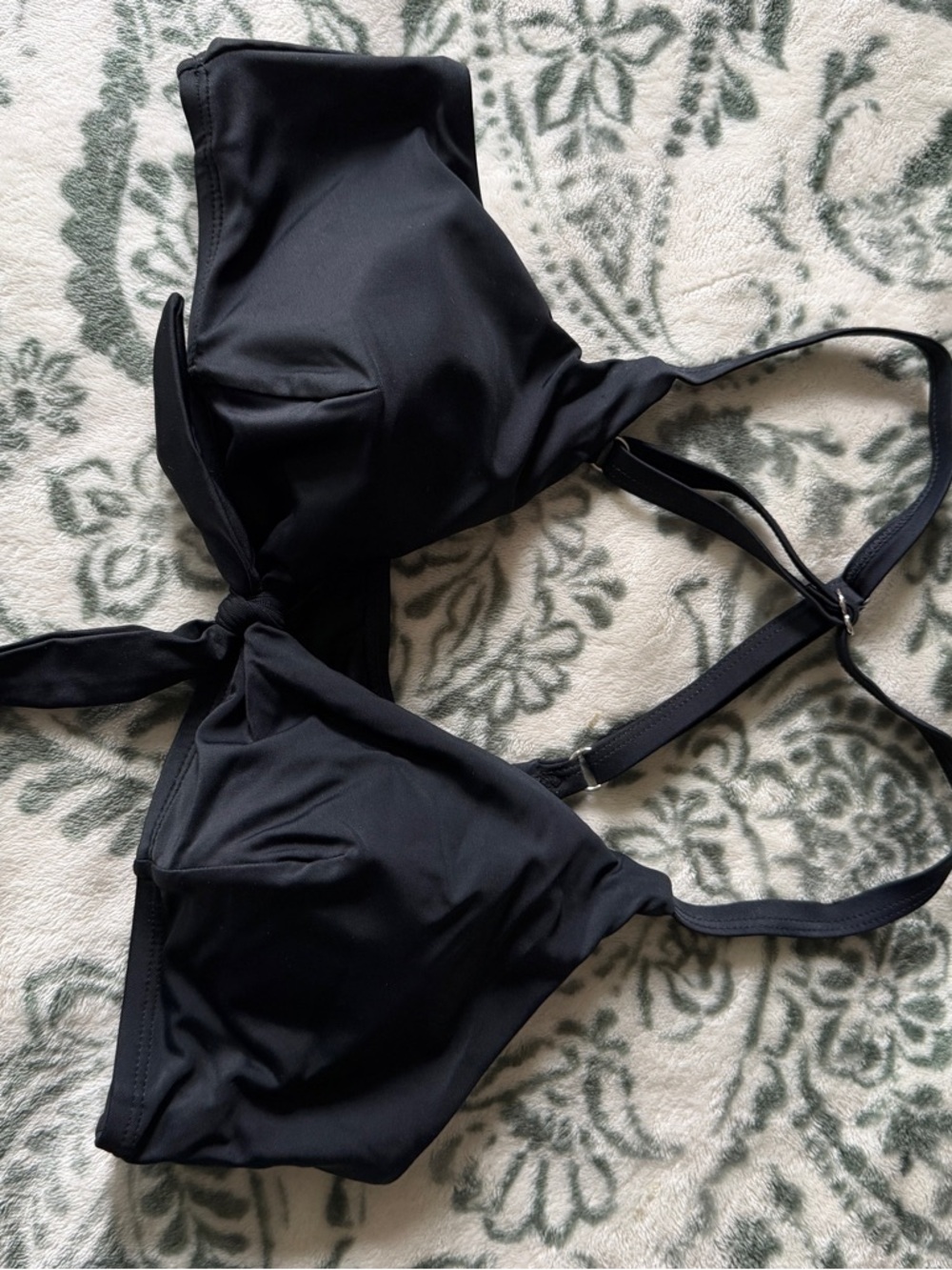 Cupshe Tie Front Racerback Bikini Top - Picture 8 of 12
